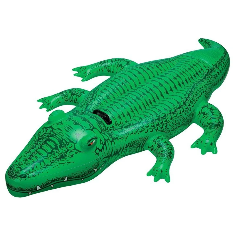 Image of Intex Inflatable Gator Rider Ride On 58546 Multi unisex
