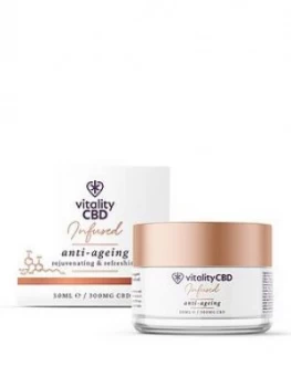 Image of Vitality CBD Vitality CBD Infused Anti Ageing Cream 300mg 50ml Multi, Women