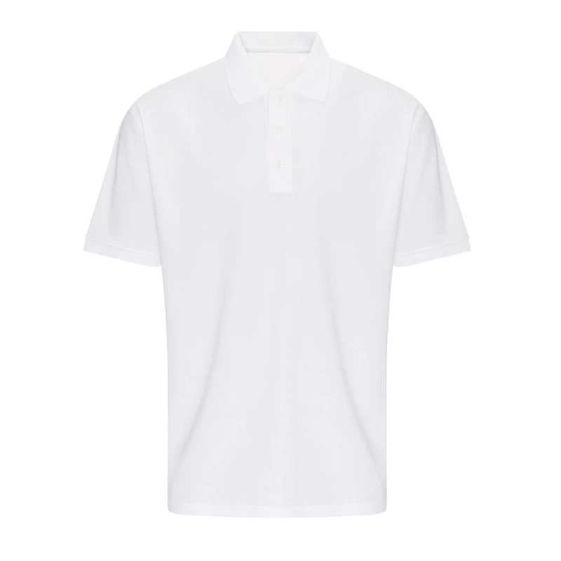 Image of PRO RTX Mens Pro Wicking Polo Shirt in White Size: XS White Male XS