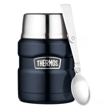 Image of Thermos Stainless King Food Flask 0.47L Blue