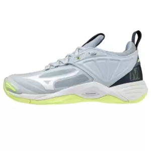 Image of Mizuno Wave Momentum 2 Netball Shoes - Grey