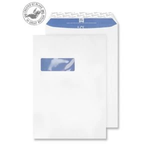 Image of Blake Premium Pure Envelopes Pocket Peel Seal Window 120gsm C4