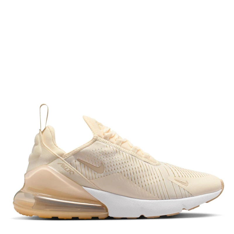 Image of Nike Air Max 270 Ladies Trainers Sand/Gold female 7 (41)