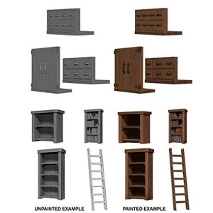 Image of Dungeons & Dragons WizKids: Deep Cuts Unpainted Miniatures - Archivist Library