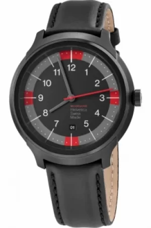 Image of Mens Mondaine Helvetica Bold Spiekermann Edition Watch MH1B1222LB
