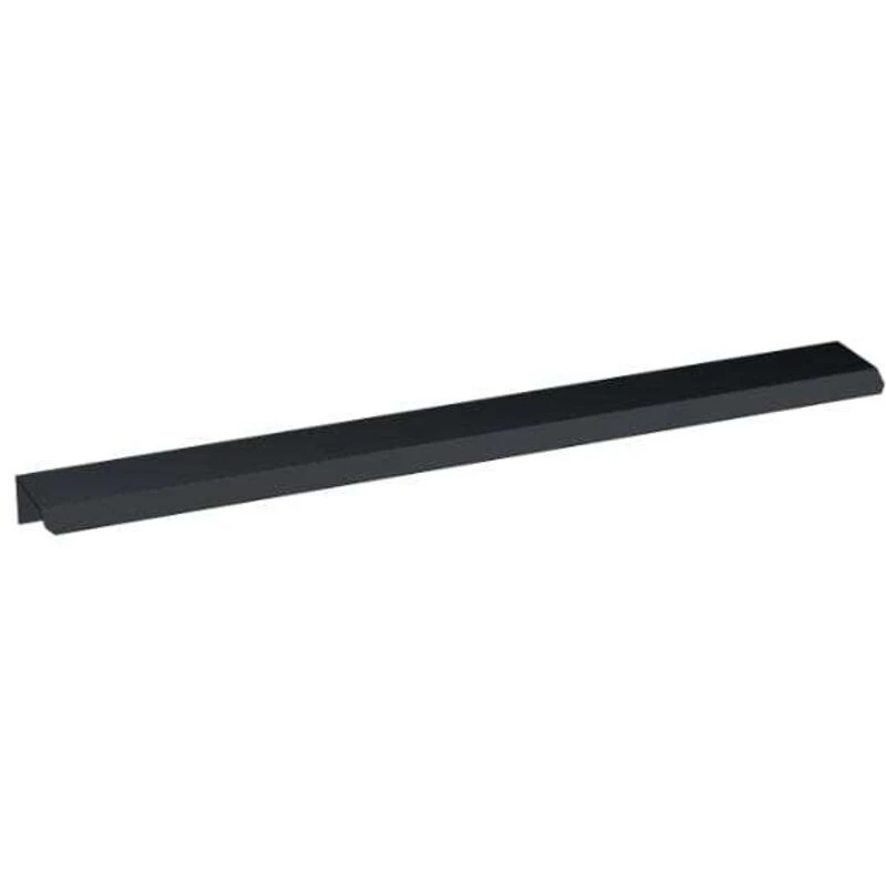 Image of NUIE Nuie - Matt Black 300mm Finger Pull Furniture Handle - H225 H225