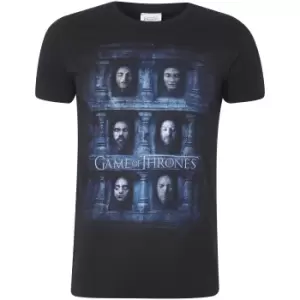 Image of Game of Thrones Mens Death Mask T-Shirt - Black - L
