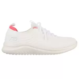 Image of Skechers Ultra Flex 2.0 Fresh Path Trainers - White