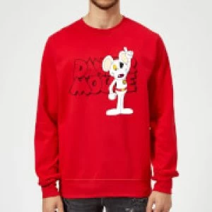 Image of Danger Mouse Pose Sweatshirt - Red - XL
