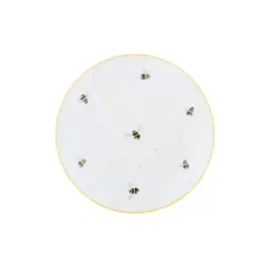 Image of Price & Kensington Sweet Bee Side Plate 20.5cm, White