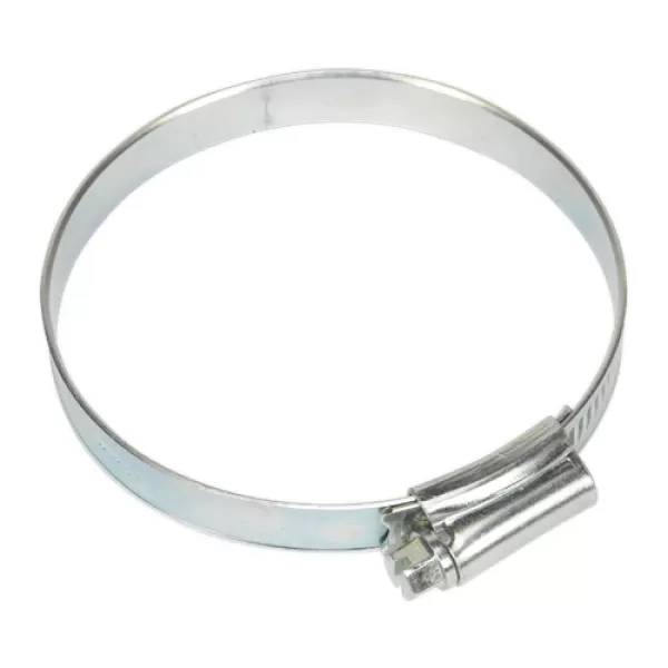 Image of Genuine SEALEY SHC3X Hose Clip Zinc Plated Ø64-76mm Pack of 10