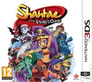 Image of Shantae And The Pirates Curse Nintendo 3DS Game