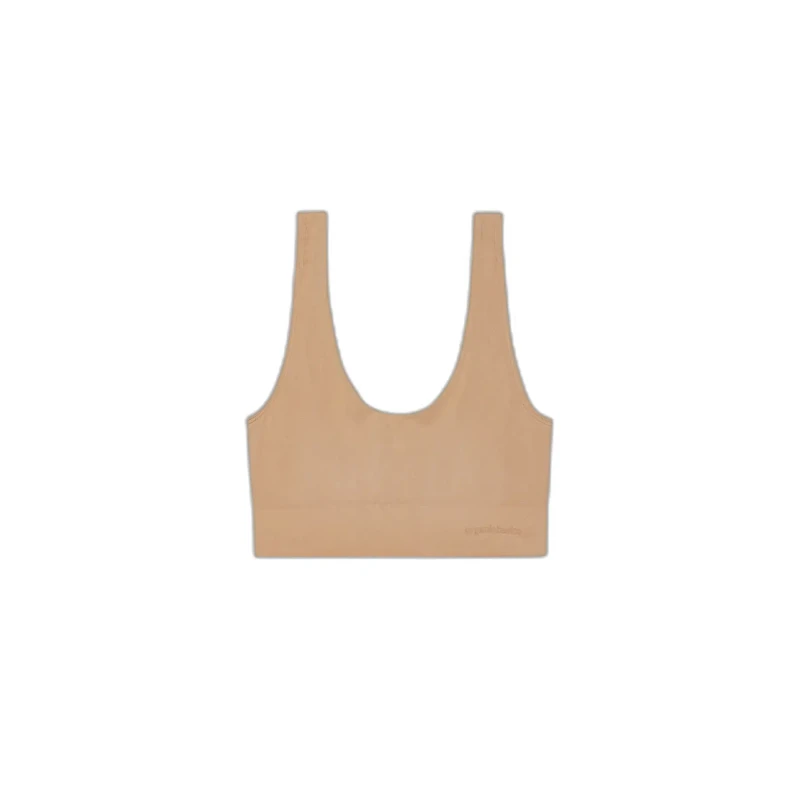 Image of Organic Basics Sports bra Organic Basics Smooth Beige Female S