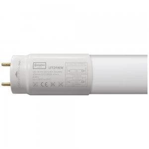 Image of Crompton LED G13 T8 Full Glass Tube 2ft / 588mm 9W - Warm White
