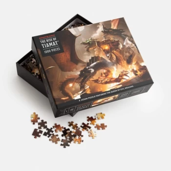 Image of The Rise of Tiamat Dragon (Dungeons & Dragons) Puzzle - 1000 Pieces