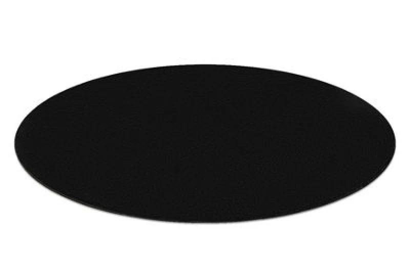 Image of RugsX Modern Washing Carpet Lindo Circle Black, Anti-Slip, Shaggy Circle 120 Cm