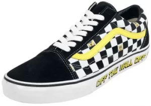 Image of Vans Old Skool Spongebob Off The Wall Sneakers Black white