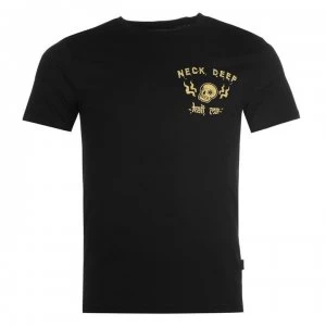 Image of Official Neck Deep T Shirt Mens - Skull Pocket