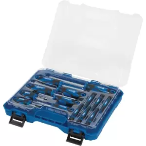 Image of Draper 14 Piece Screwdriver Set Blue