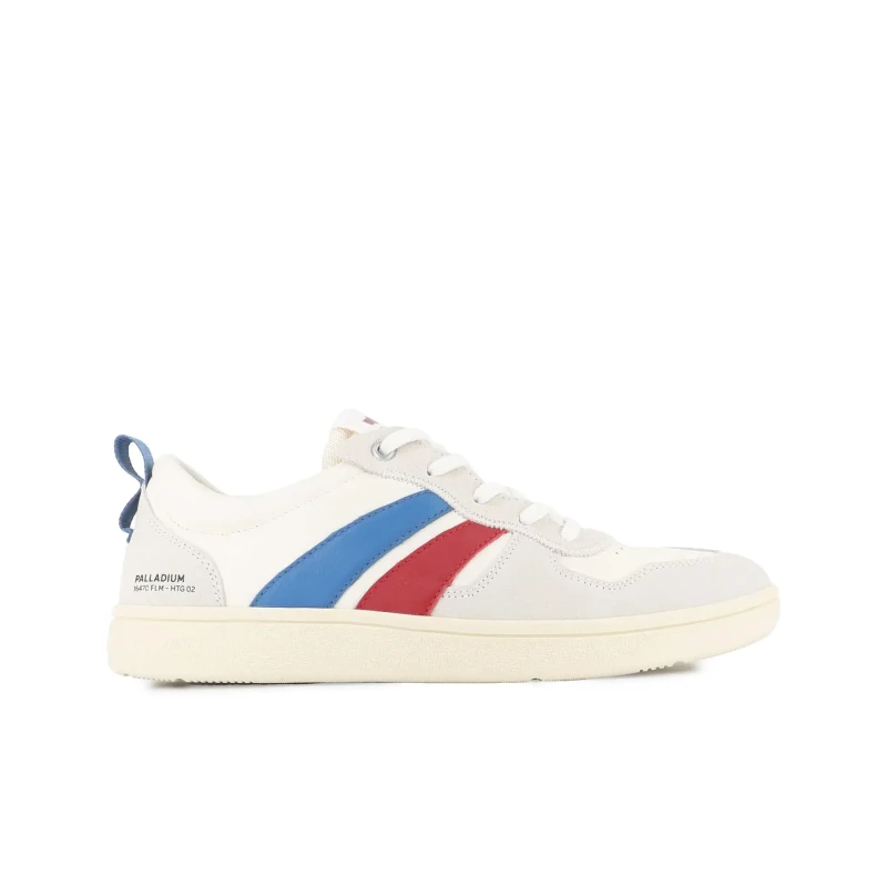 Image of Palladium Trainers Palladium Pallacup Flame Lth Bleu Unisex 45