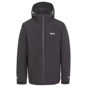 Image of Trespass Mens Kumar Waterproof DLX Jacket (XXS) (Black)
