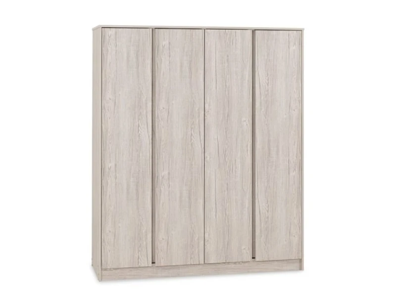 Image of Seconique Malvern Urban Snow 4 Door Wardrobe