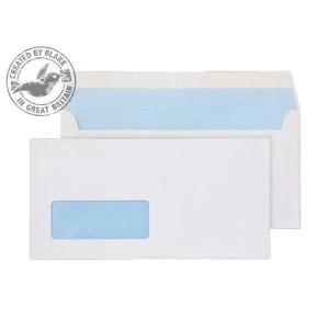 Image of Purely Everyday White P&S Wallet Window DL 110x220mm Ref 23884