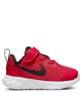 Image of Nike Infant Revolution 6 - Red/Black, Red/Black, Size 6.5