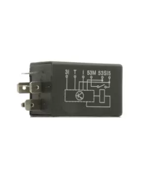 Image of KRAFT Relay, wipe-/wash interval VW,AUDI,SEAT 9801500 191955531,321955531A,431955531 191955531,321955531A,431955531,191955531,321955531A,431955531