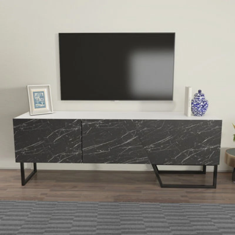 Image of Decorotika Parla TV Stand TV Unit for TVs up to 60" White