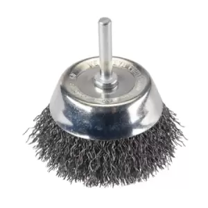 Image of Silverline Rotary Steel Wire Cup Brush - 75mm