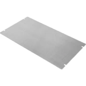 Image of Hammond Electronics 1434-137 Base plate (L x W x H) 330 x 178 x 1mm Aluminium Ecru