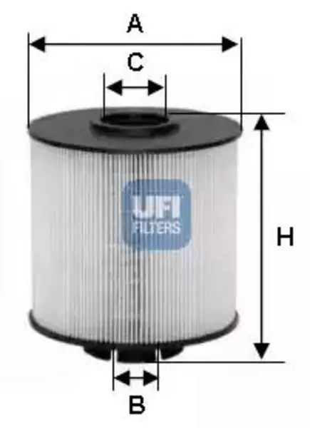 Image of UFI 26.017.00 Fuel Filter