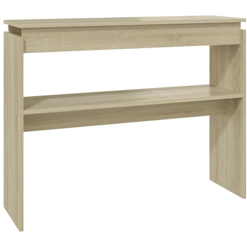 Image of VIDAXL Console Table Sonoma Oak 102x30x80cm Engineered Wood Vidaxl 8720286606667