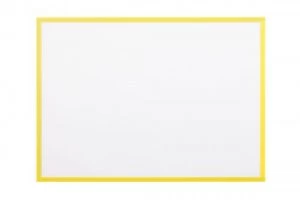Image of Bi Office Adhesive Document Holder Yellow A3