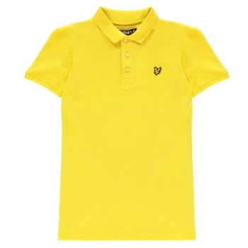 Image of Lyle and Scott Classic Polo Shirt - Dandelion