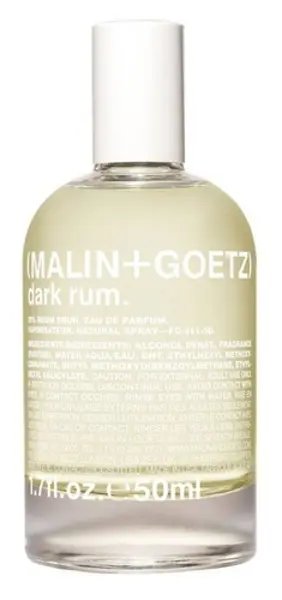 Image of Malin and Goetz Dark Rum Eau de Parfum Unisex 50ml