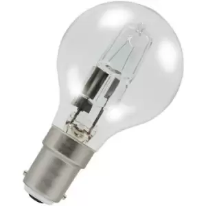 Image of Crompton Lamps Halogen Golfball 18W B15 Dimmable Warm White Clear Energy Saver