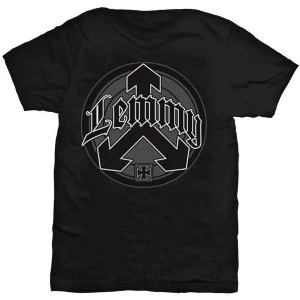 Image of Lemmy - Arrow Logo Unisex Small T-Shirt - Black