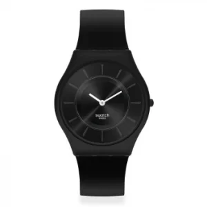 Image of Swatch Liquirizia Black Biosourced Material Strap Watch
