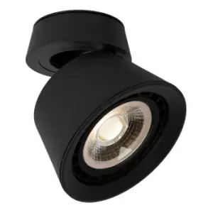 Image of Lucide TRIGONO - Ceiling Spotlight - Ø12,6cm - 1xES111 - Black