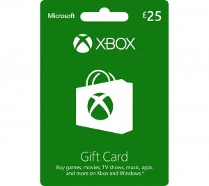 Image of Microsoft Xbox Live Gift Card 25 GBP
