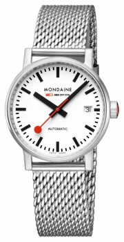 Image of Mondaine Evo2 Automatic 35mm Stainless Steel Bracelet Watch