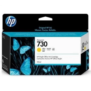 Image of HP 730 Yellow Ink Cartridge 130ml