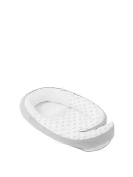 Image of Babymoov Doomoo Organic Cotton Cocoon - Origami Boats, White/Grey