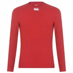 Image of Canterbury Long Sleeve Thermo Top Mens - Red