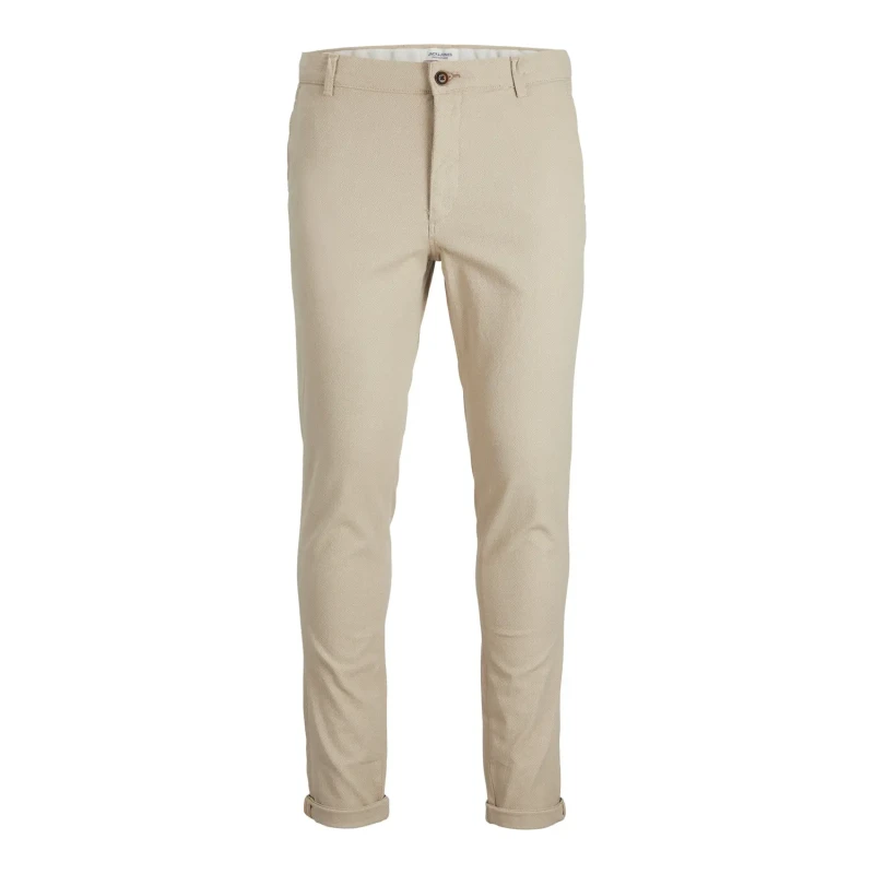 Image of Jack and Jones Fury Chino Trouser - Cream Cream 30 R