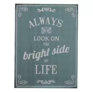 Image of Premier Housewares Bright Side Wall Plaque