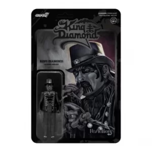 Image of Top Hat Midnight Black Metal King Diamond ReAction Figure