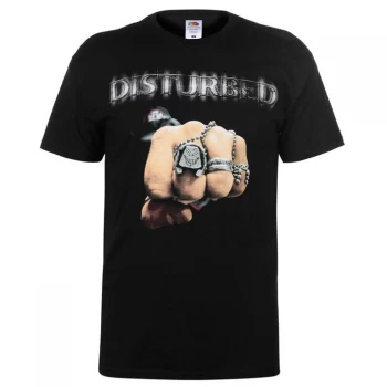 Image of Official Disturbed T Shirt Mens - Fist